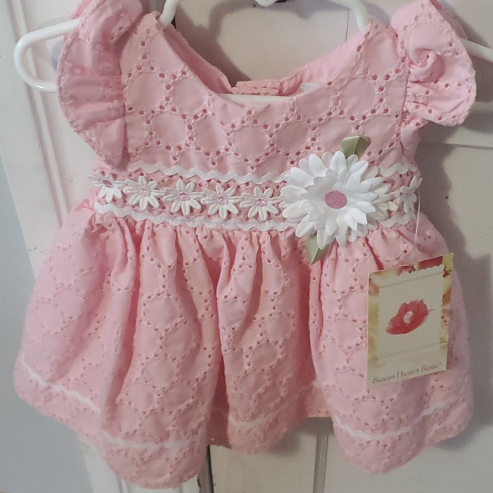 Pink girl dress